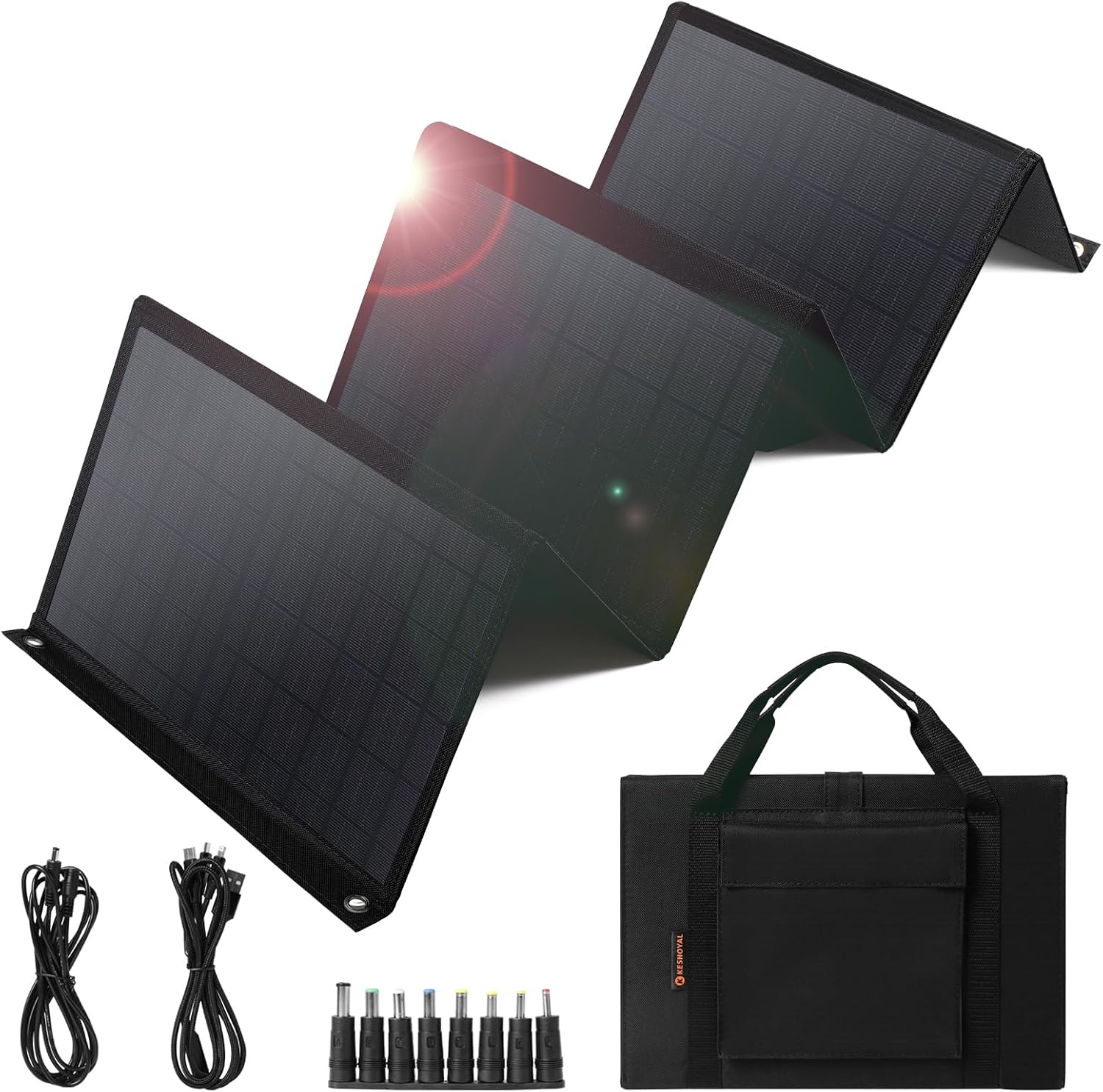 Rockpals 60W Foldable Solar Panel